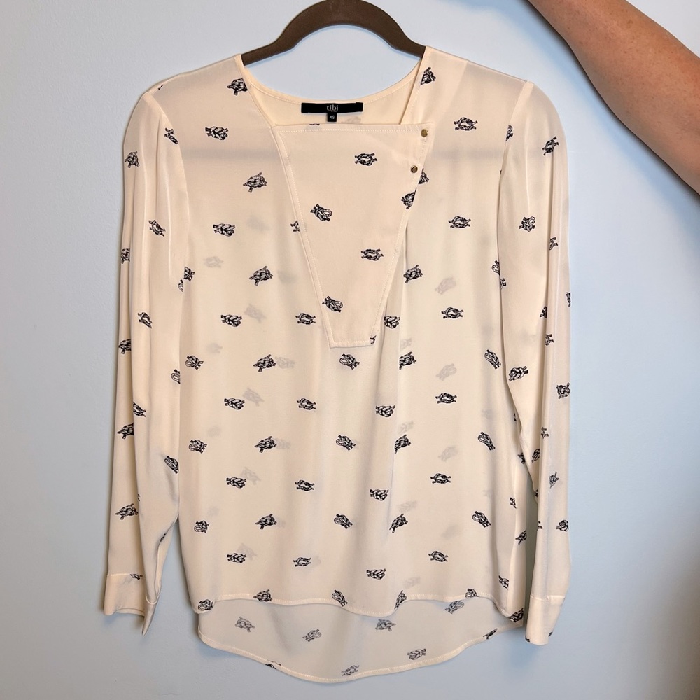 Tibi sailor knot blouse